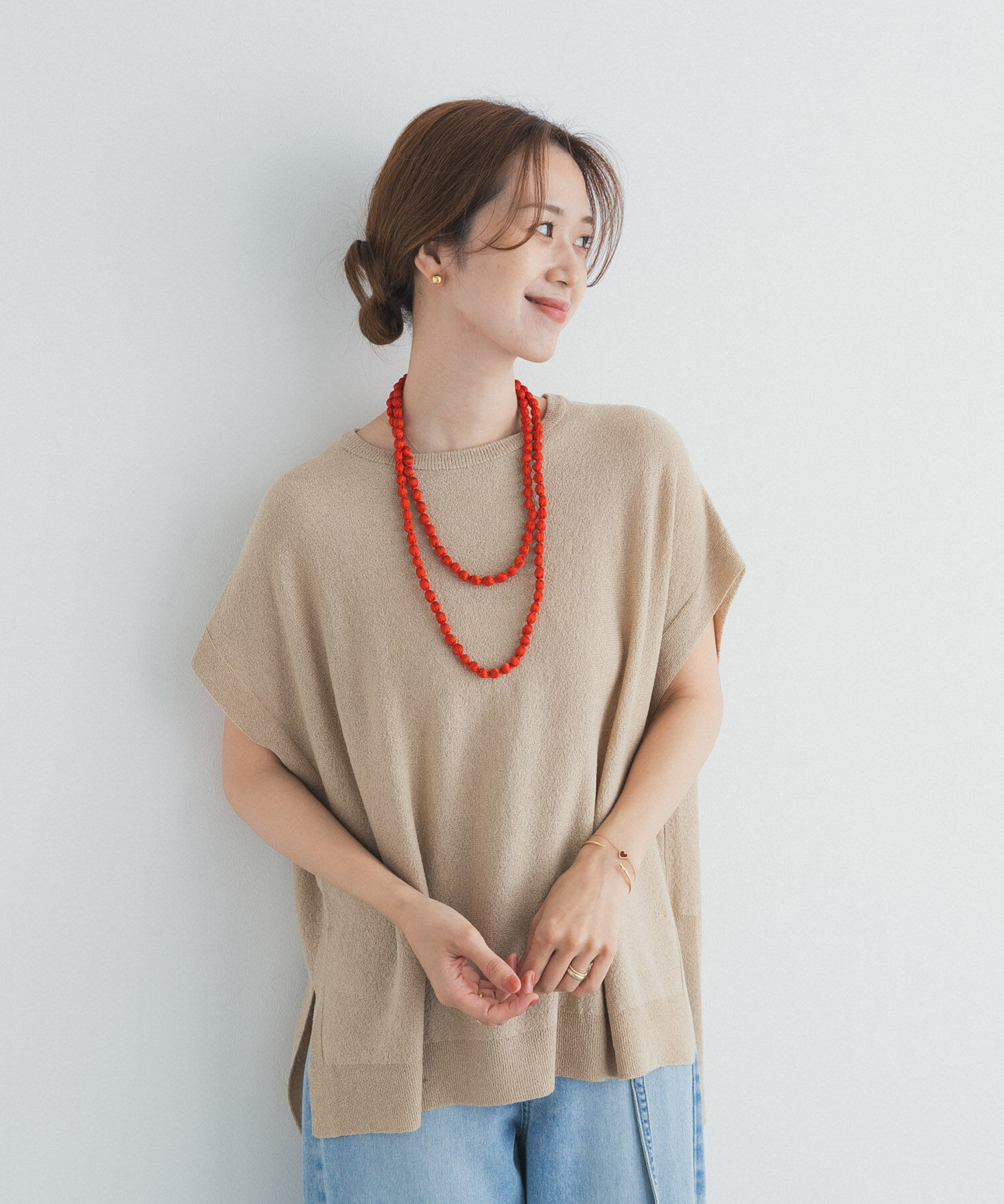 URBAN RESEARCH DOORS「シルクラップネックレス」|ネックレス|