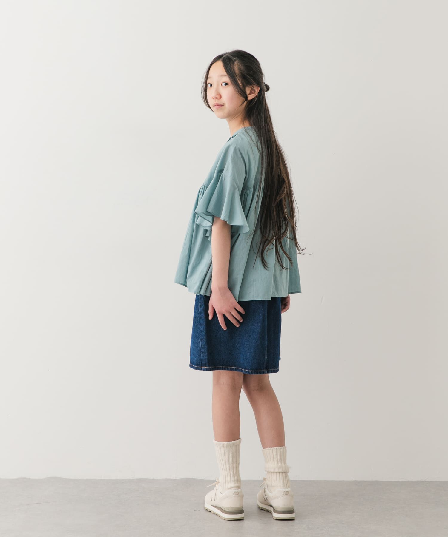 URBAN RESEARCH DOORS「『150サイズ』『親子リンク』コットンボイルピンタックブラウス(KIDS)」|その他|