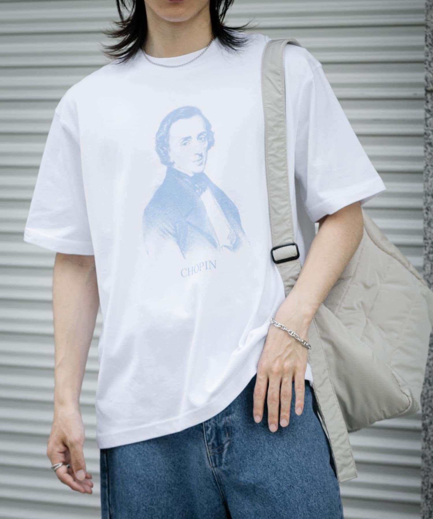 SENSE OF PLACE by URBAN RESEARCH「ヴィンテージライクTシャツ(ショパン)」|Tシャツ・カットソー|