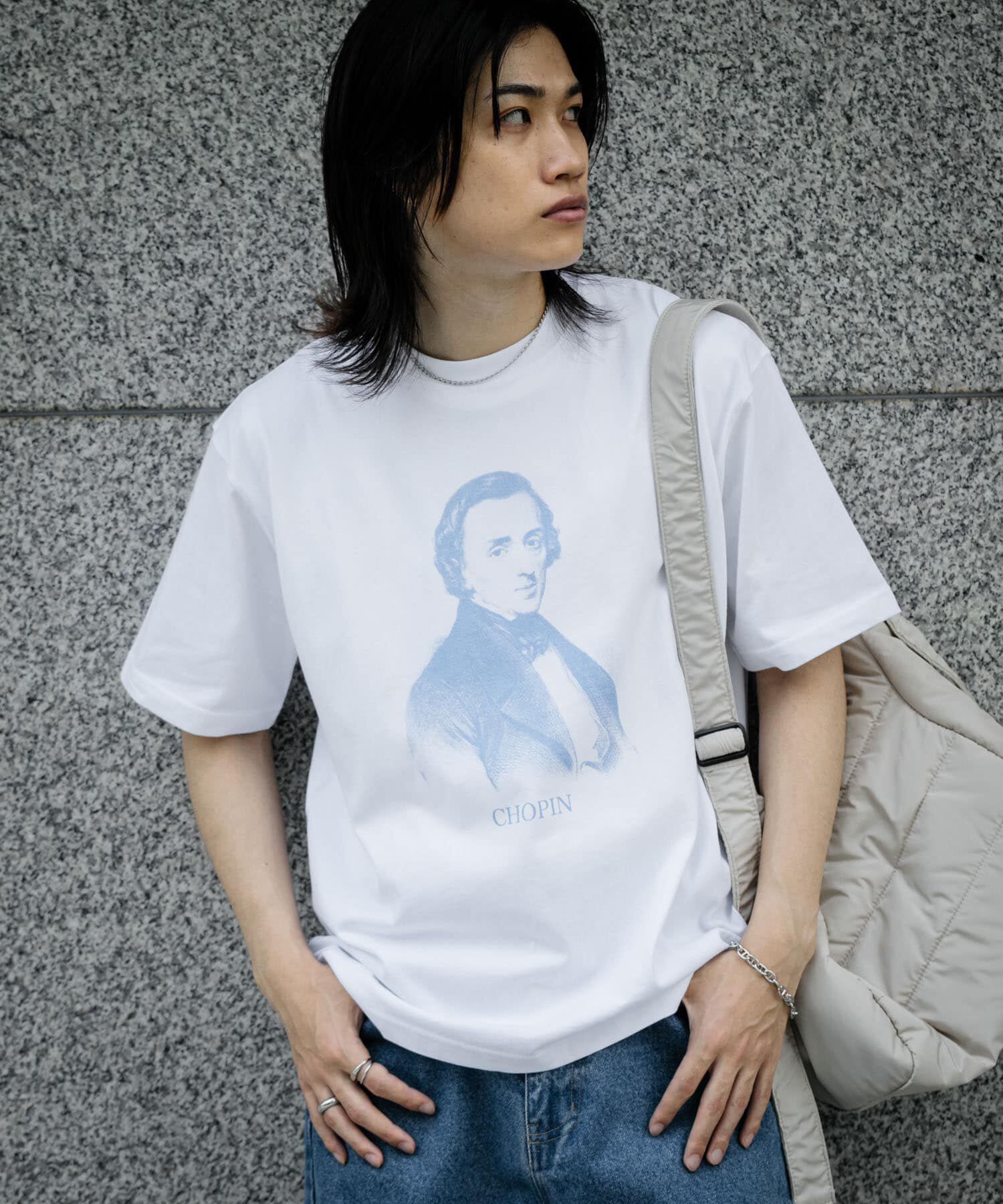 SENSE OF PLACE by URBAN RESEARCH「ヴィンテージライクTシャツ(ショパン)」|Tシャツ・カットソー|