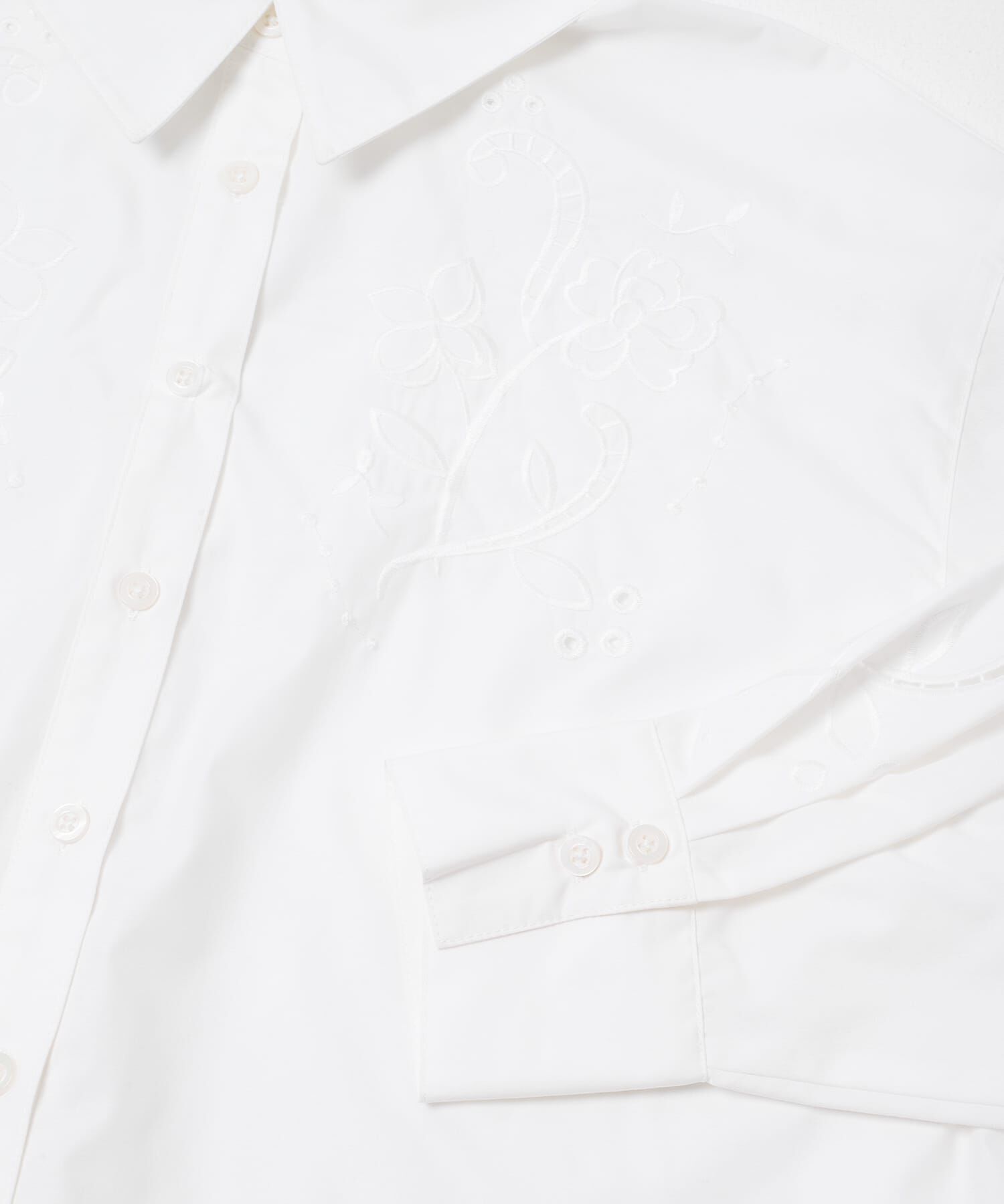 SENSE OF PLACE by URBAN RESEARCH「カットワークエンブロイダリーシャツ」|シャツ・ブラウス|