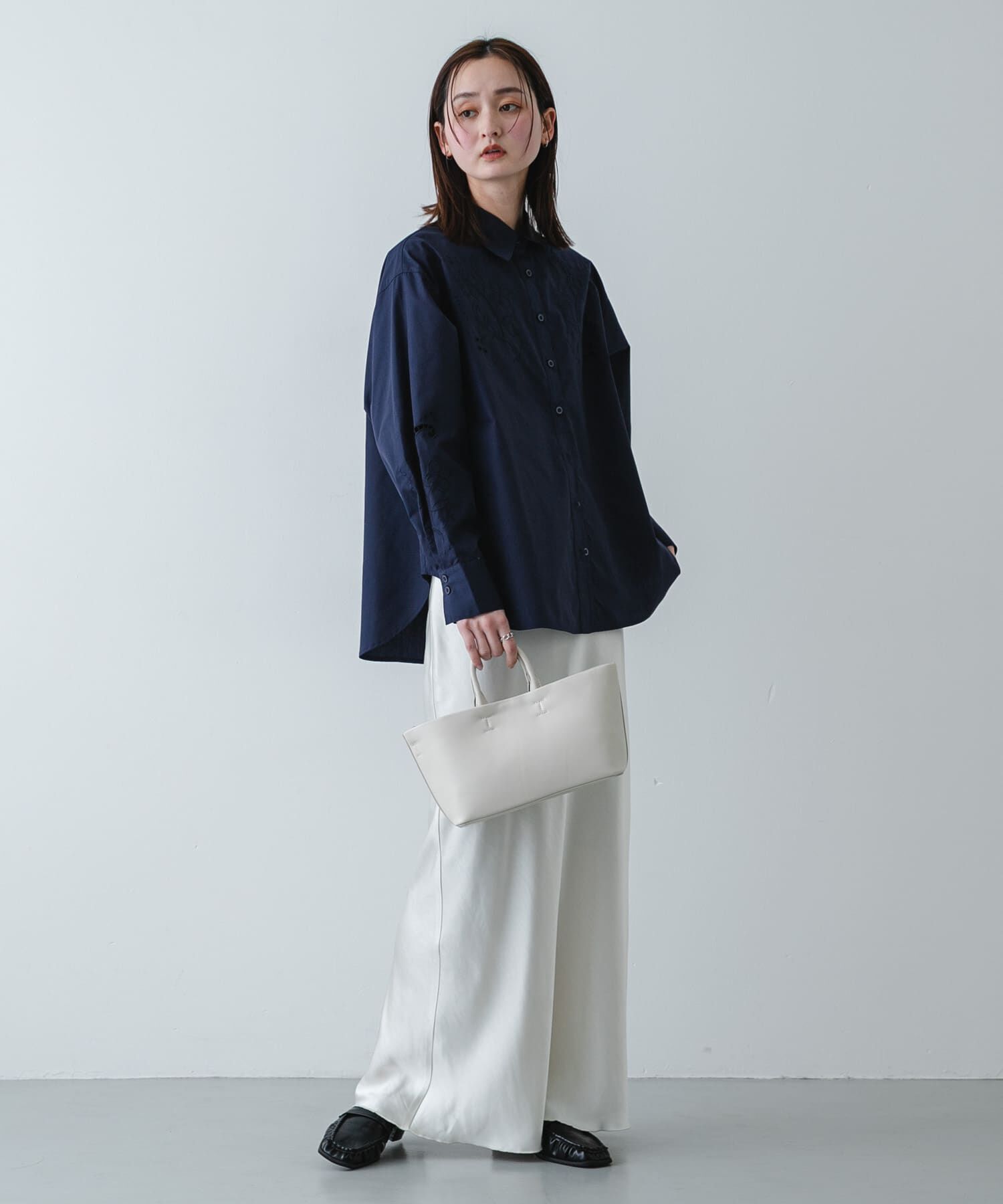 SENSE OF PLACE by URBAN RESEARCH「カットワークエンブロイダリーシャツ」|シャツ・ブラウス|