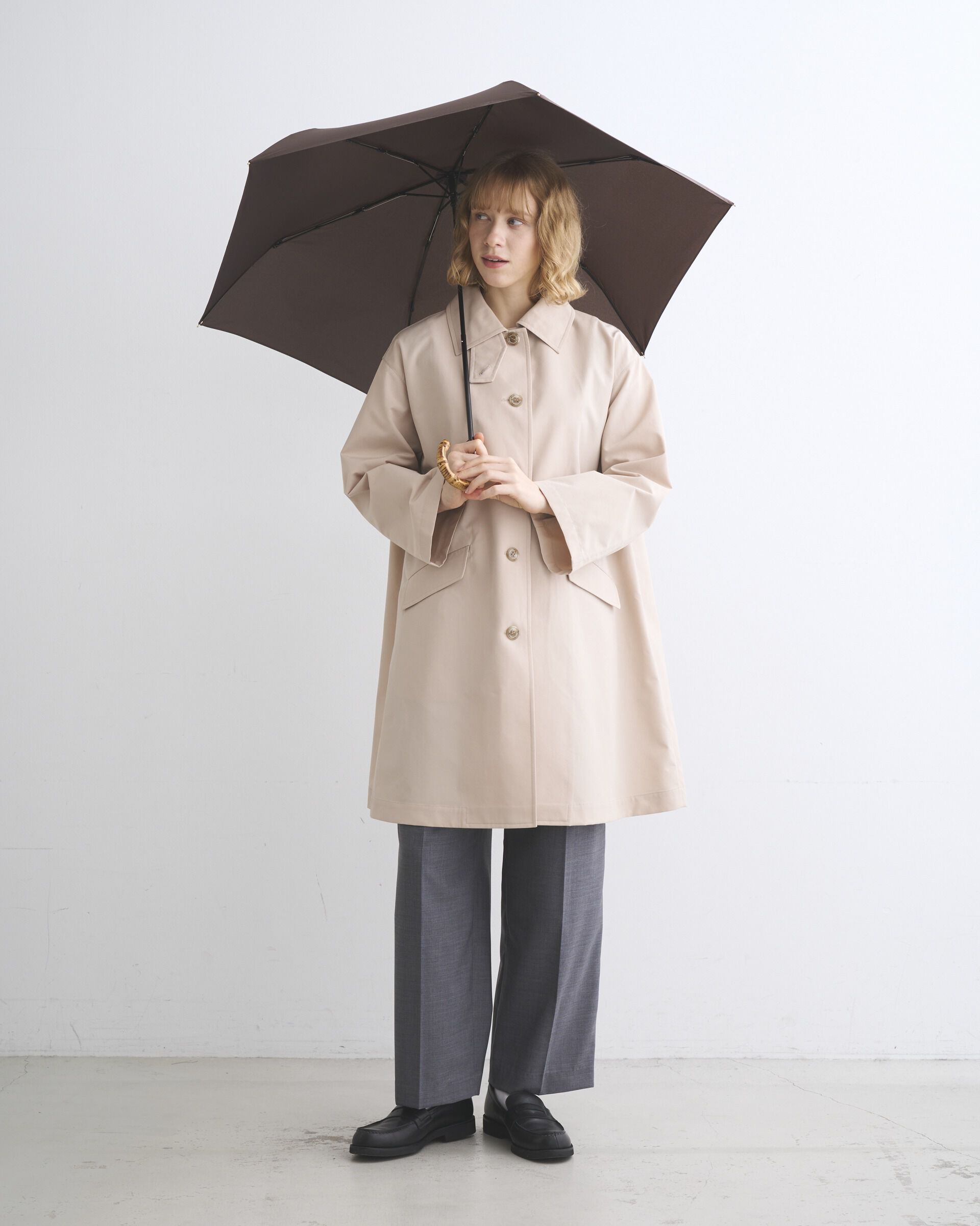Traditional Weatherwear「【軽量】FOLDING BAMBOO MINI」|傘|