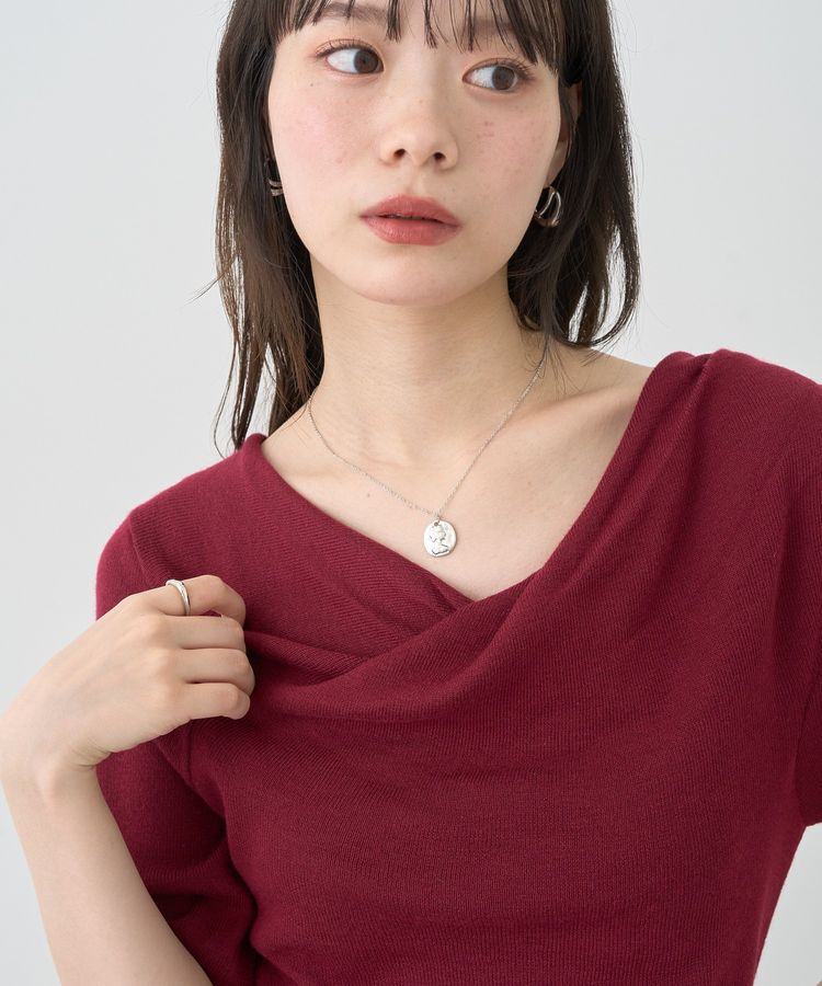 earth music&ecology「SET2点パールチェーンネックレス+コインモチーフネックレス」|ネックレス|