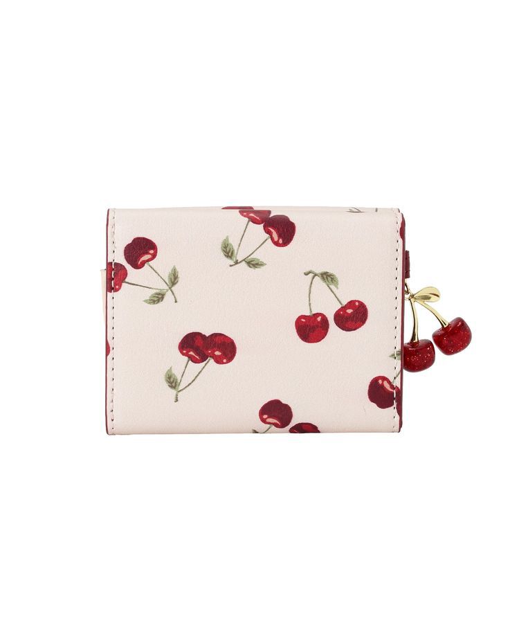 Maison de FLEUR「リーフ付きチェリープチウォレット」|財布|