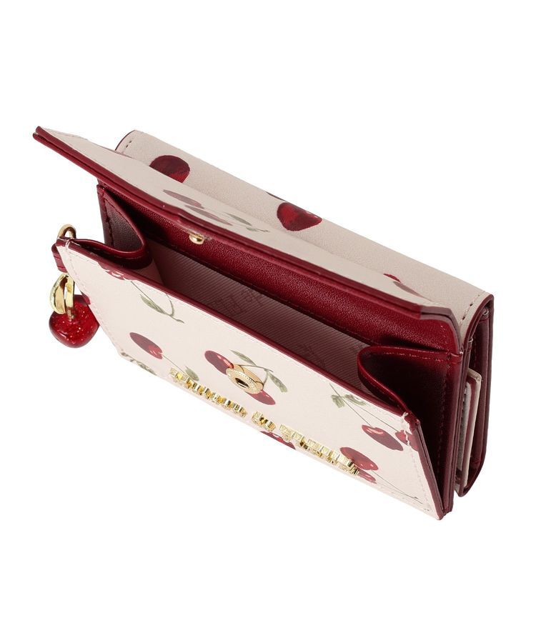 Maison de FLEUR「リーフ付きチェリープチウォレット」|財布|