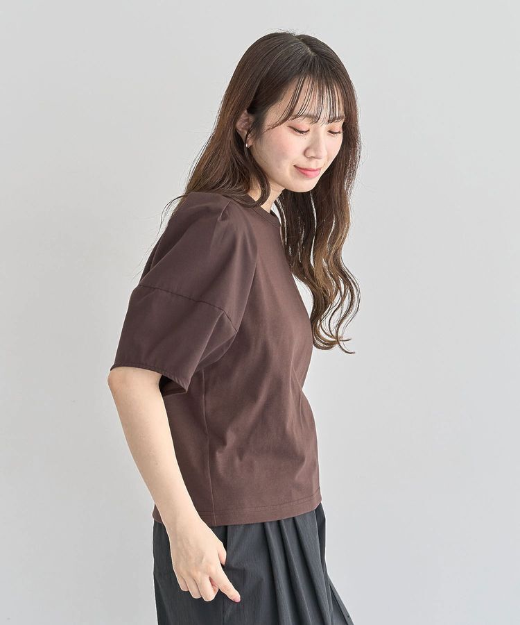 Green Parks「・ELENCARE DUE バックZIPハイブリットT」|Tシャツ・カットソー|