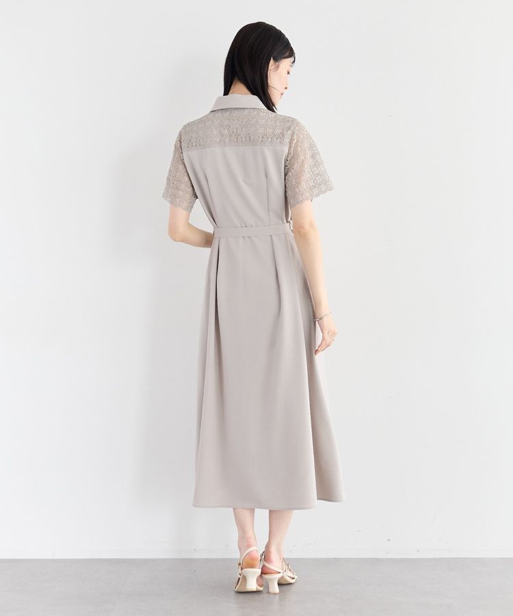 YECCA VECCA「レース切替ワンピース」|ワンピース|