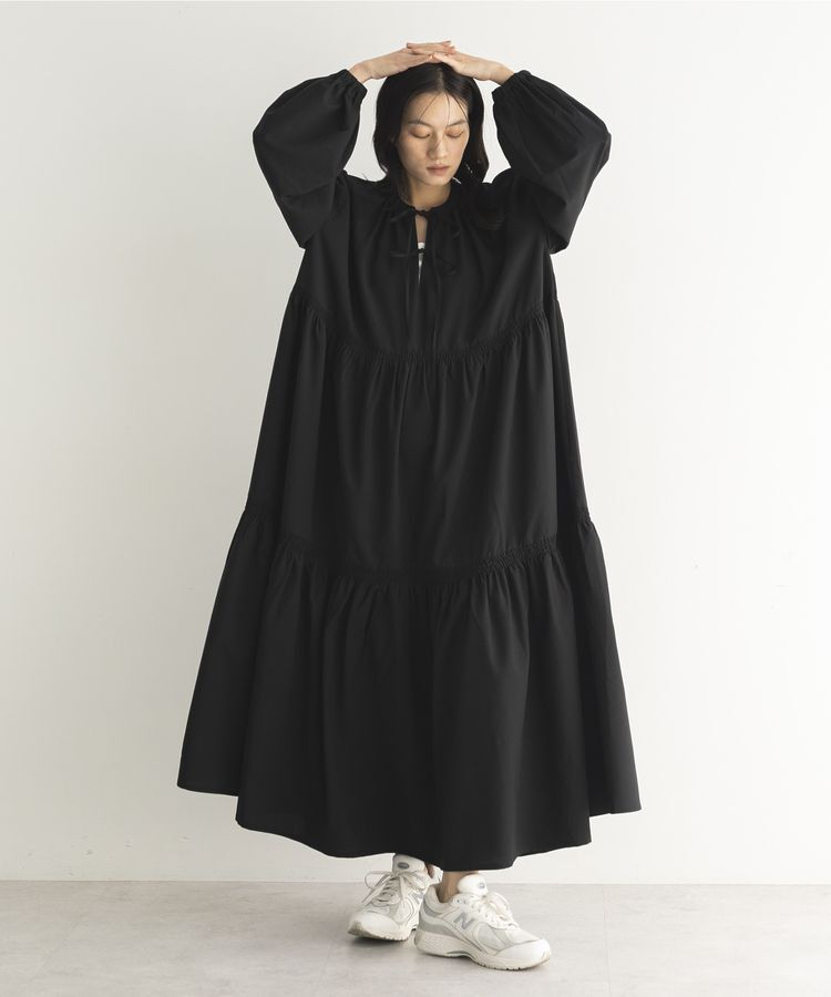 GARAGE OF GOOD CLOTHING「ギャザーティアードワンピース」|ワンピース|