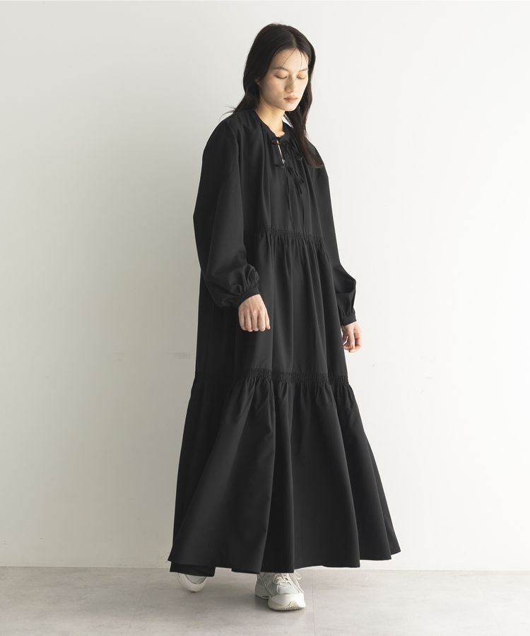 GARAGE OF GOOD CLOTHING「ギャザーティアードワンピース」|ワンピース|