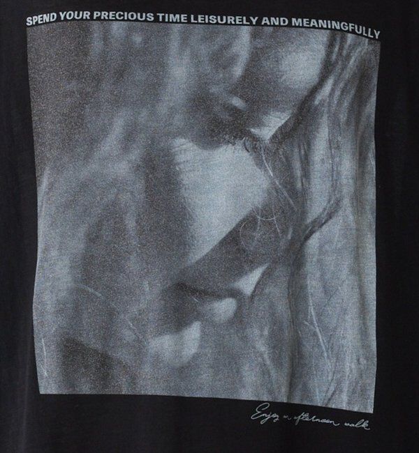  「シアーフォトプリントTシャツ」|プルオーバー|