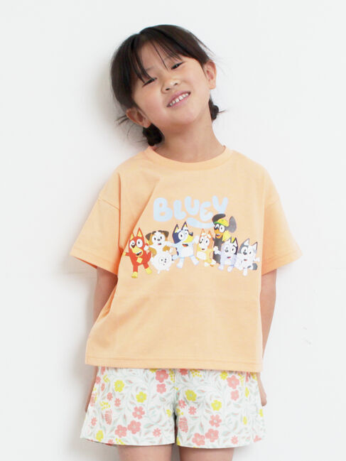 Samansa Mos2 Lagom「【ブルーイ】プリントTシャツ」|Tシャツ・カットソー|