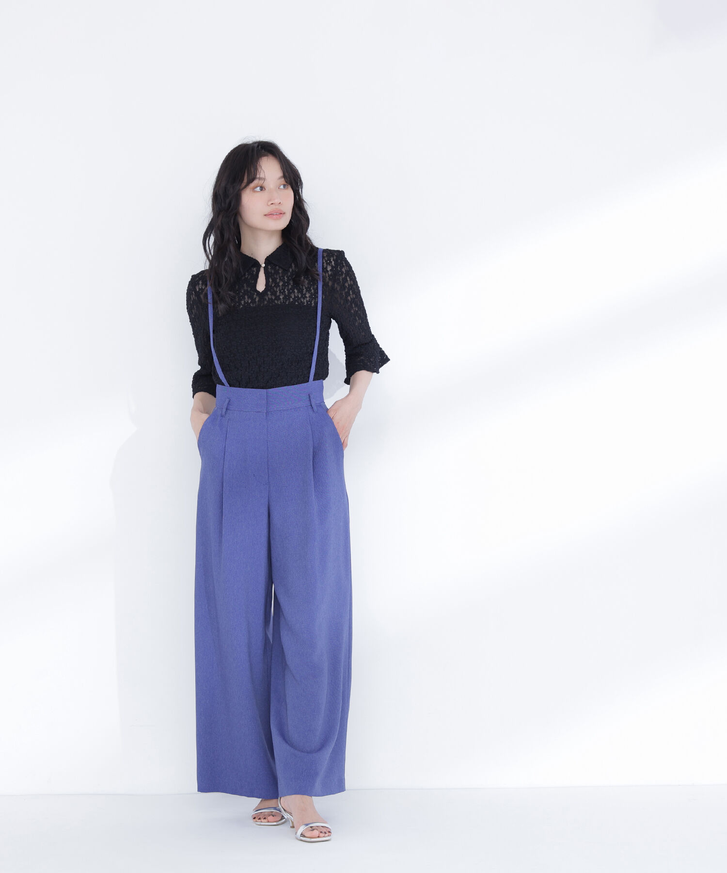 「サス付シャンブレーパンツ」|その他|