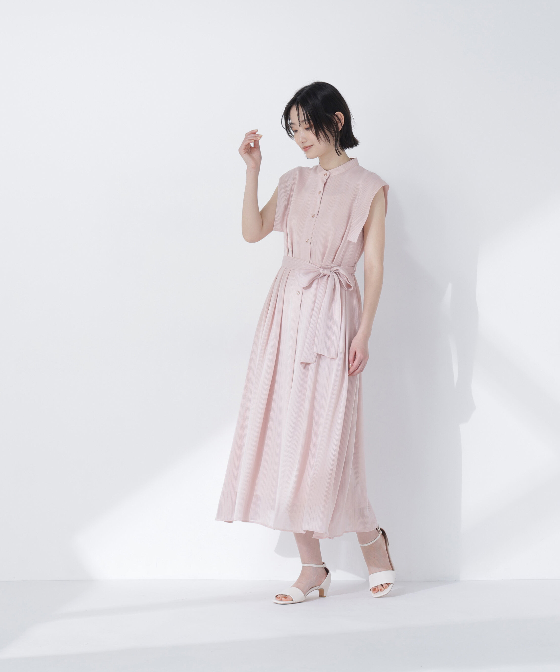  「シャドーストライプワンピース」|ワンピース|