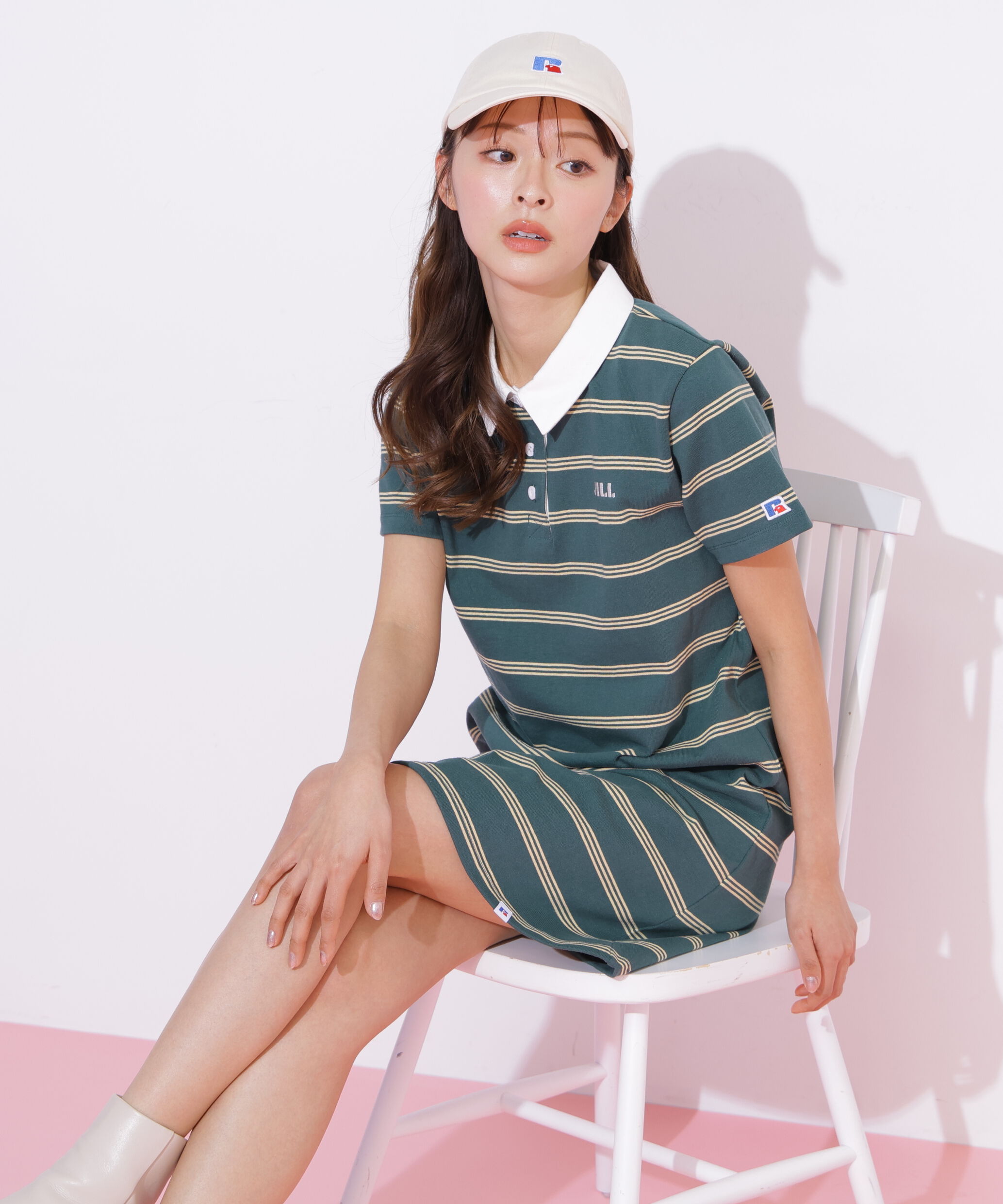  「Russell Athletic 別注ラガーワンピース」|ワンピース|