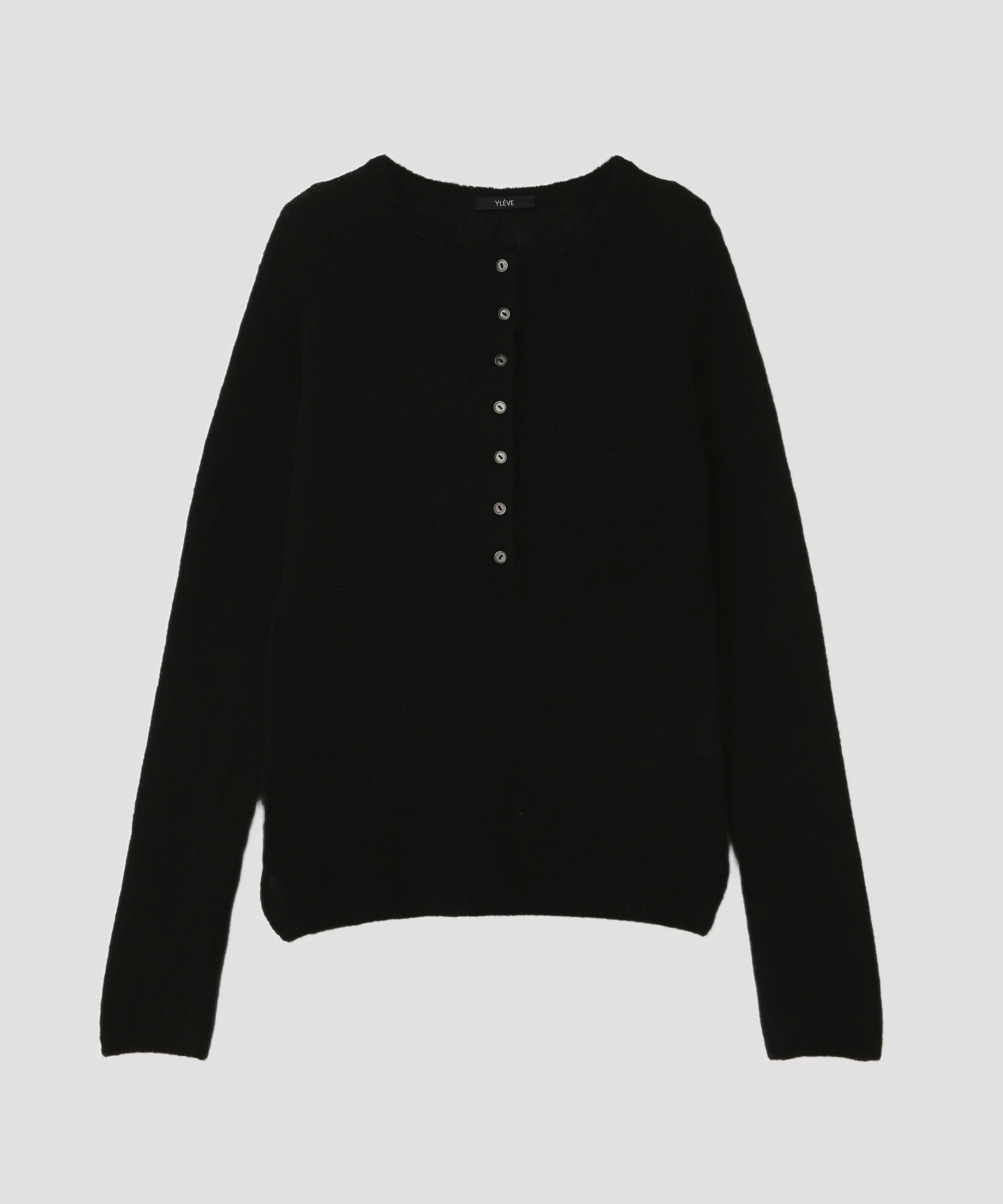 YLEVE 「YLEVE / FAIRY ALPACA KNIT HENLY NECK」|ニット・セーター|