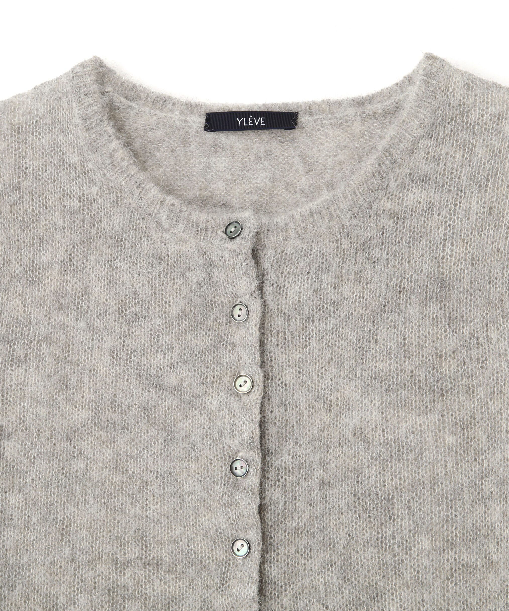 YLEVE 「YLEVE / FAIRY ALPACA KNIT HENLY NECK」|ニット・セーター|