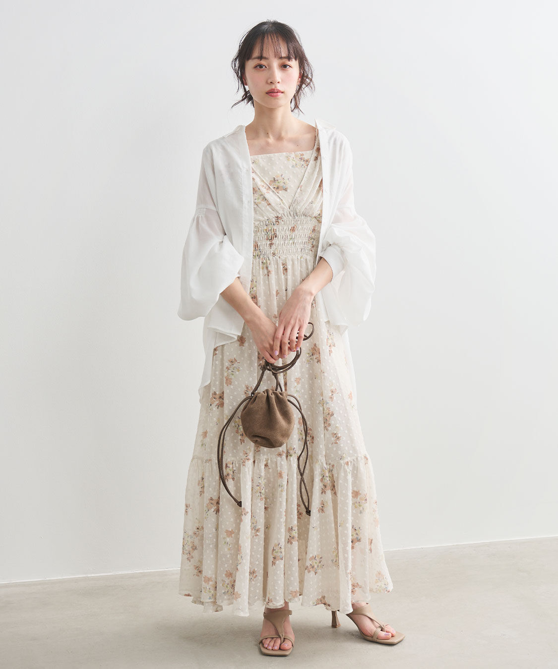 COCO DEAL「バックスリットボリュームシャツ」|シャツ・ブラウス|