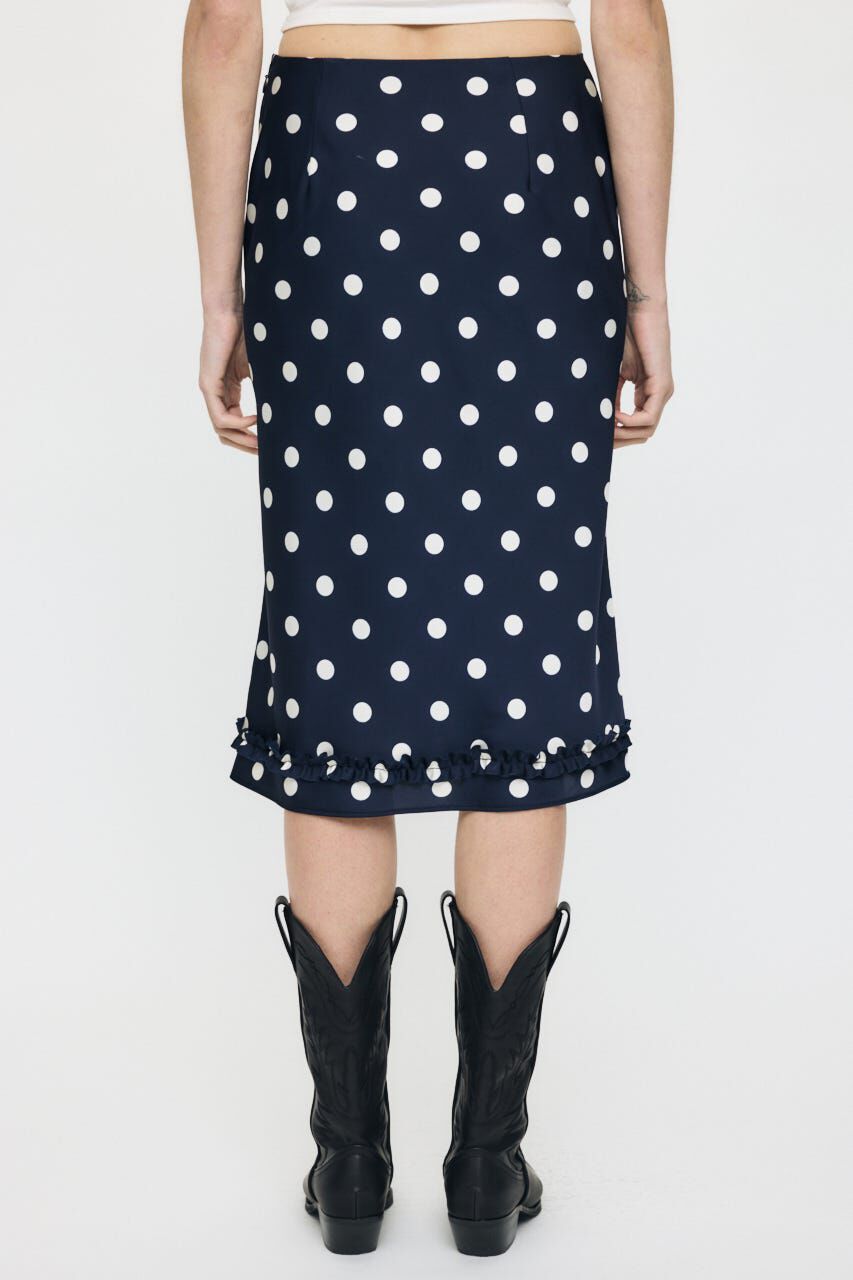MOUSSY「SATIN DOT スカート」|スカート|