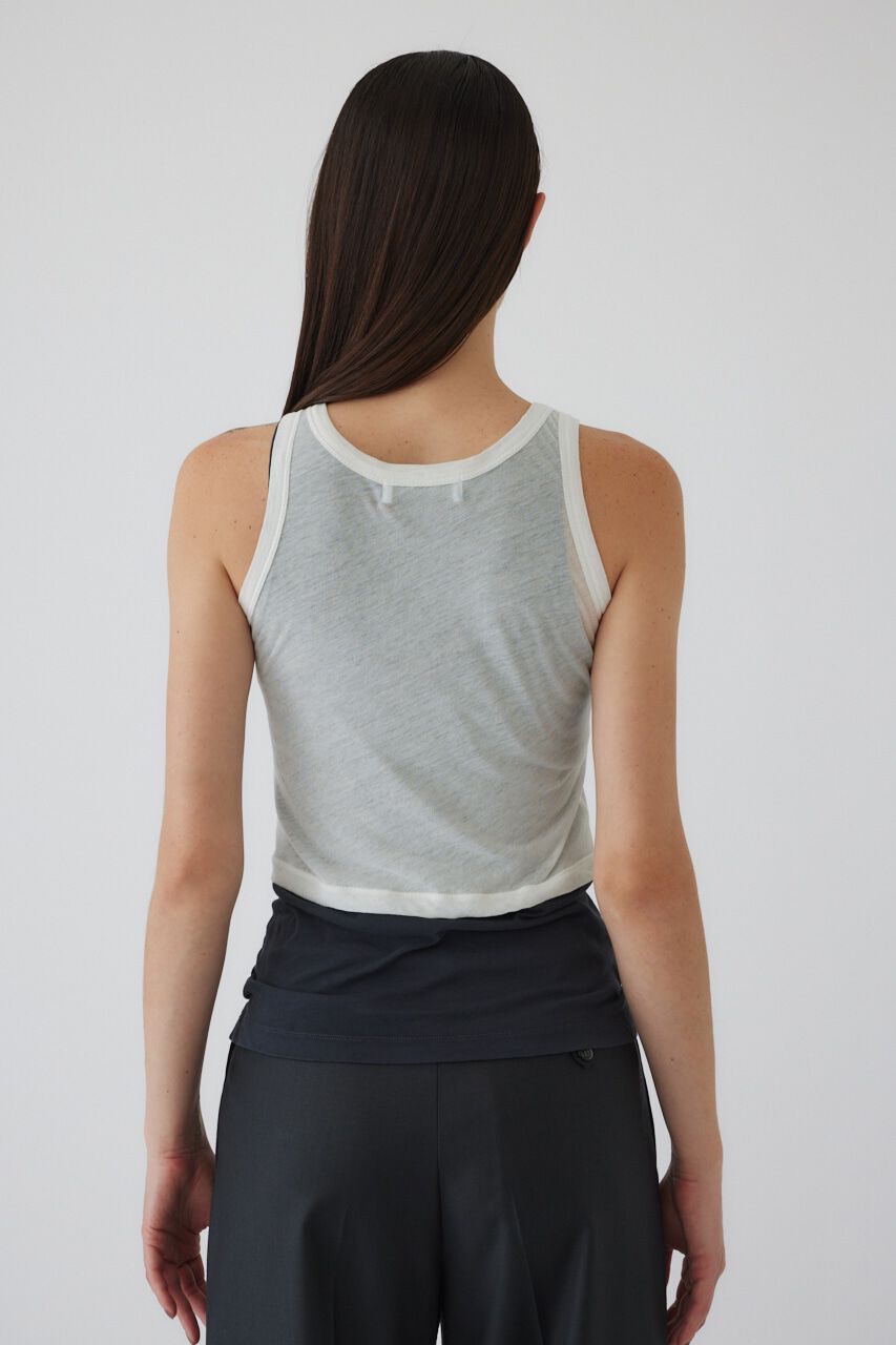 RIM.ARK 「Gauze tank」|タンクトップ|