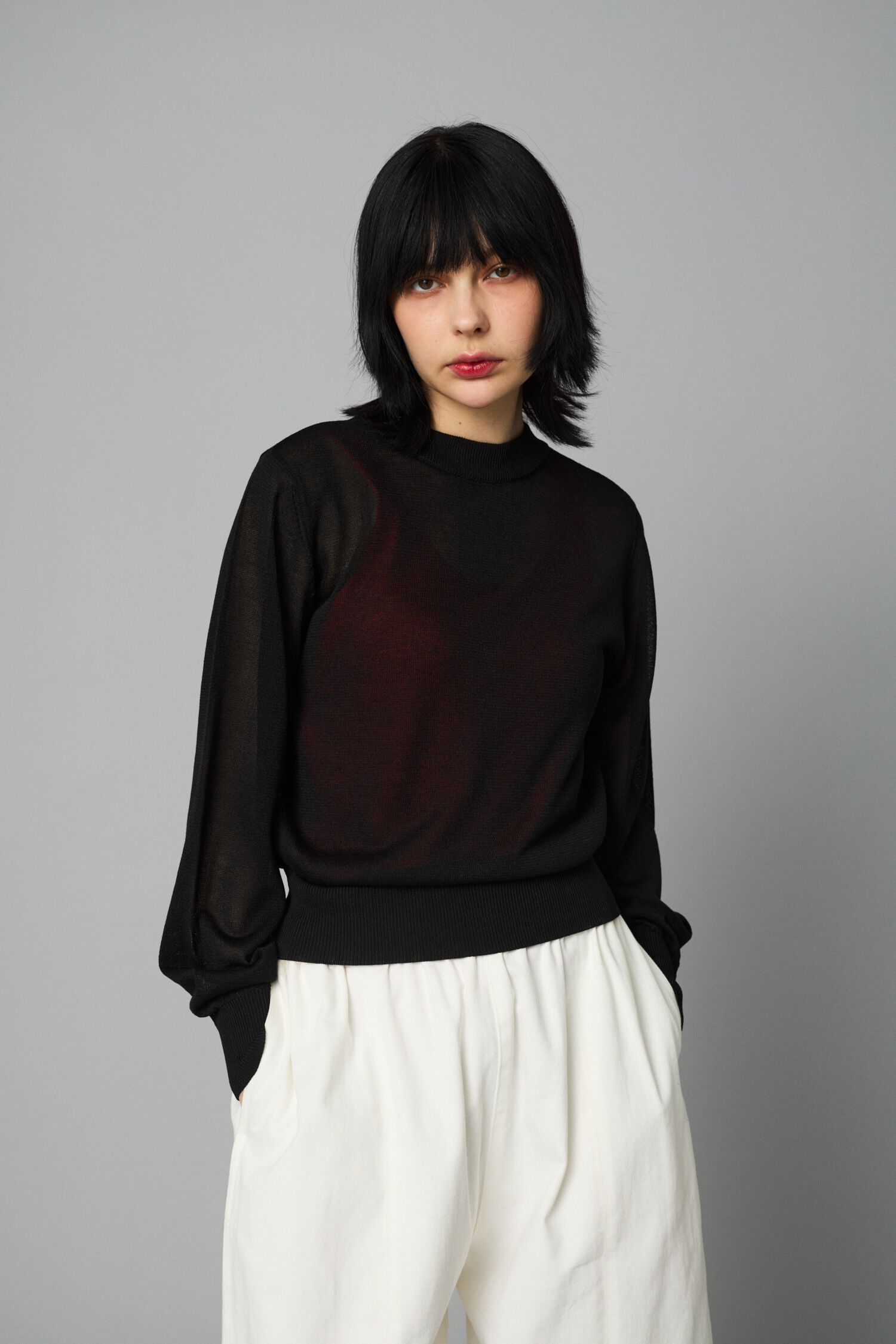 HeRIN.CYE「2way cardigan」|ニット・セーター|