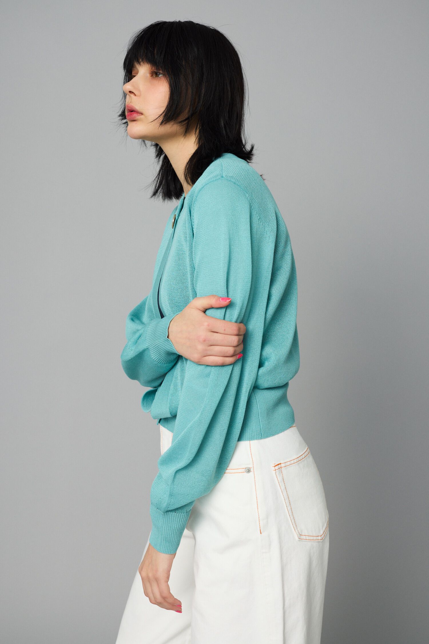 HeRIN.CYE「2way cardigan」|ニット・セーター|