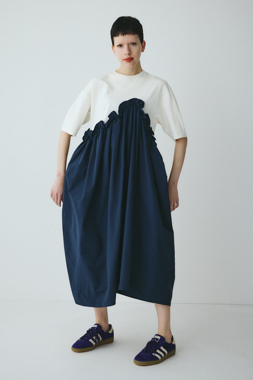 HeRIN.CYE「Wave frill cut  dress」|ワンピース|