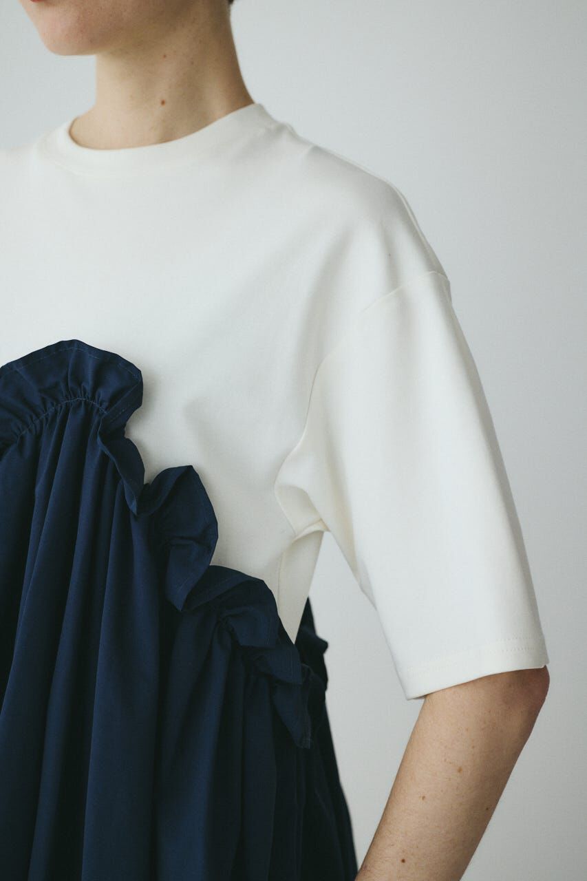 HeRIN.CYE「Wave frill cut  dress」|ワンピース|
