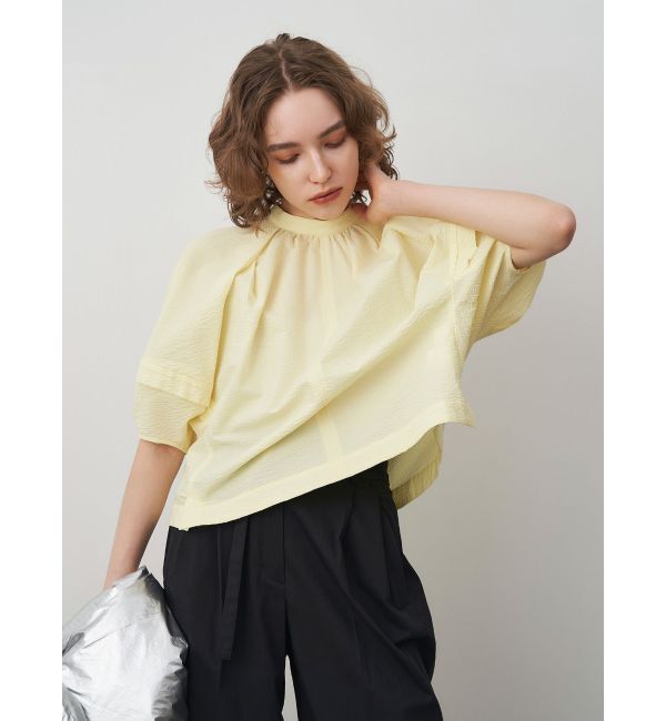 ELENDEEK「2WAY VOLUME SLEEVE BL」|シャツ・ブラウス|