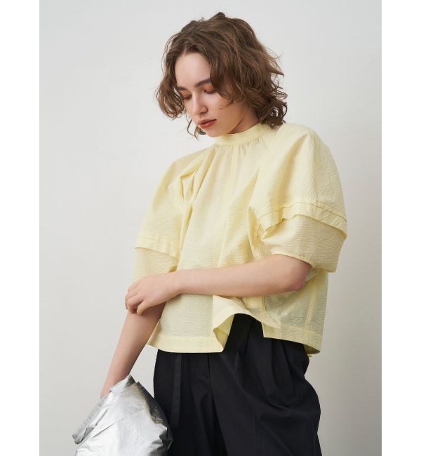ELENDEEK「2WAY VOLUME SLEEVE BL」|シャツ・ブラウス|