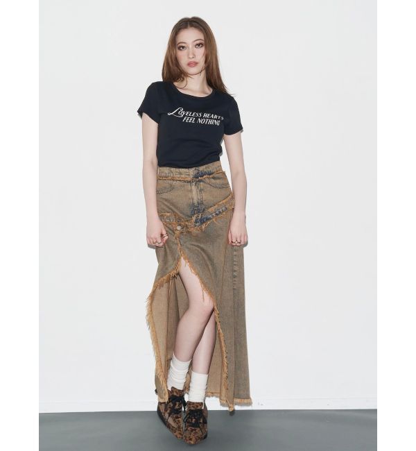 EVRIS「タイトグラフィックTシャツ」|Tシャツ・カットソー|