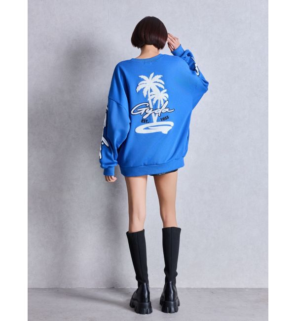 GYDA「palm tree Gydies Lovingサガラスウェットトップス」|スウェット・ジャージ|