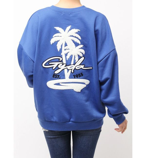 GYDA「palm tree Gydies Lovingサガラスウェットトップス」|スウェット・ジャージ|