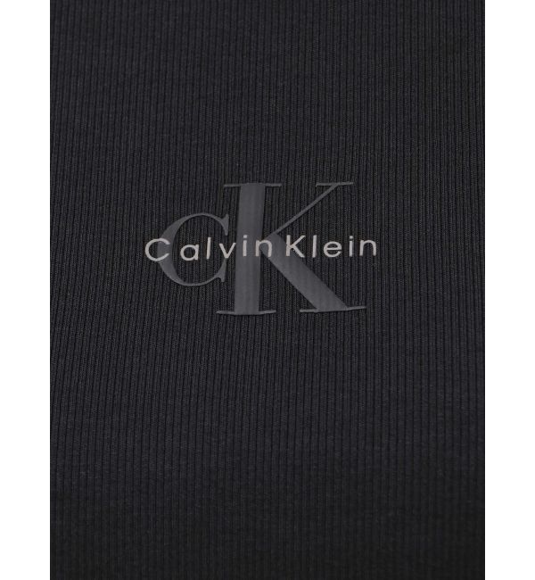 GYDA「Calvin Klein MONOLOGO BABY RIB TEE」|Tシャツ・カットソー|