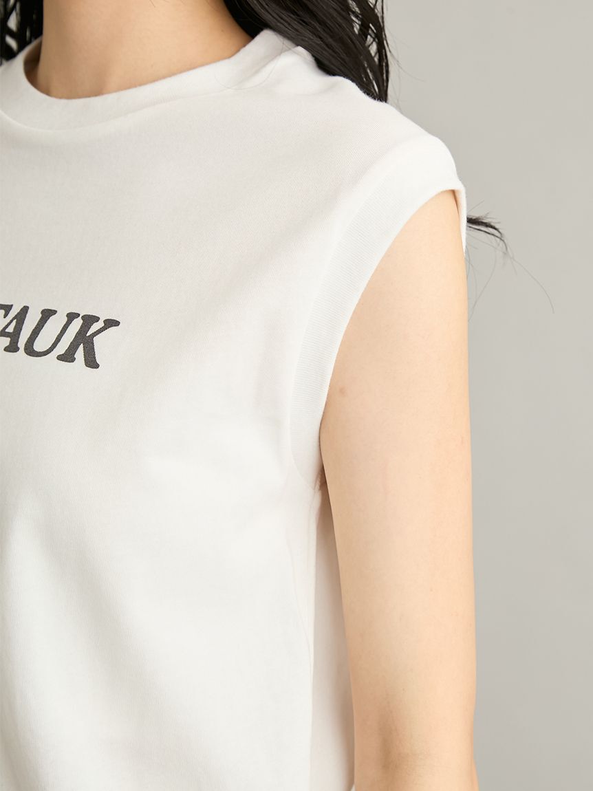 Mila Owen「グラフィックノースリーブＴシャツ」|Tシャツ・カットソー|