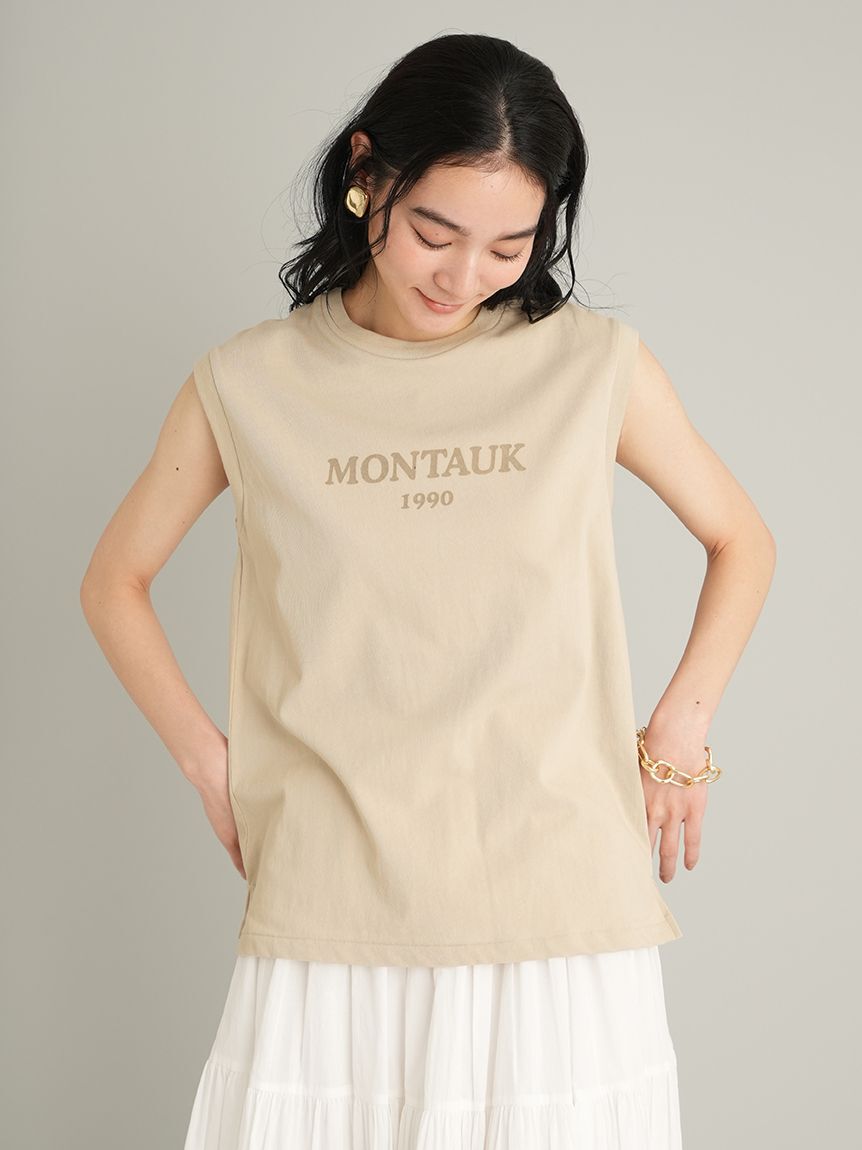 Mila Owen「グラフィックノースリーブＴシャツ」|Tシャツ・カットソー|