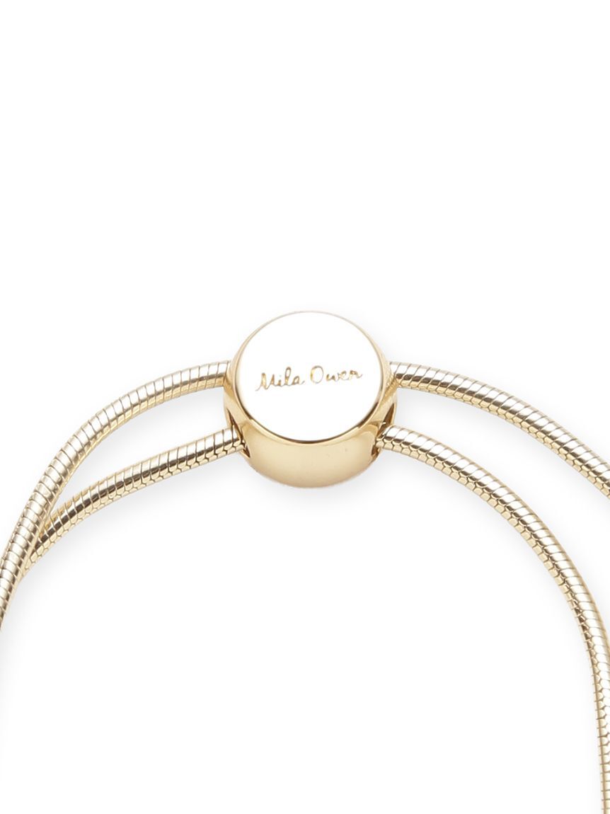 Mila Owen「【EVERYDAY PROOF JEWELRY 】パールスライダーネックレス」|ネックレス|
