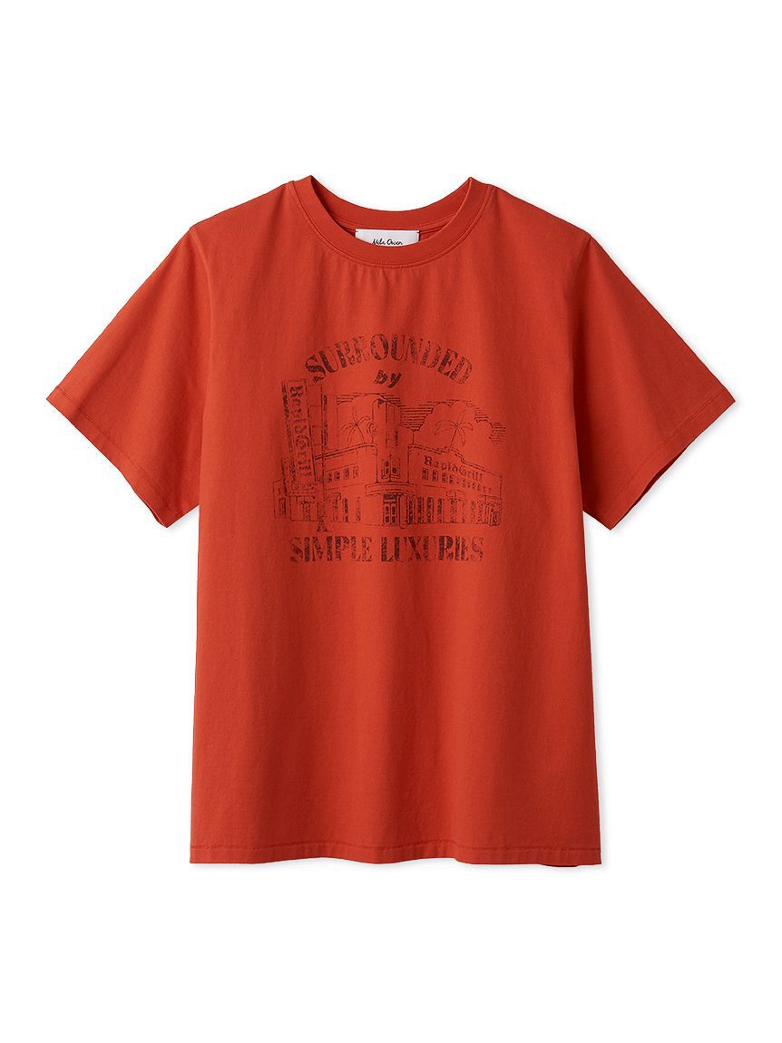 Mila Owen「グラフィックＴシャツ」|Tシャツ・カットソー|RED