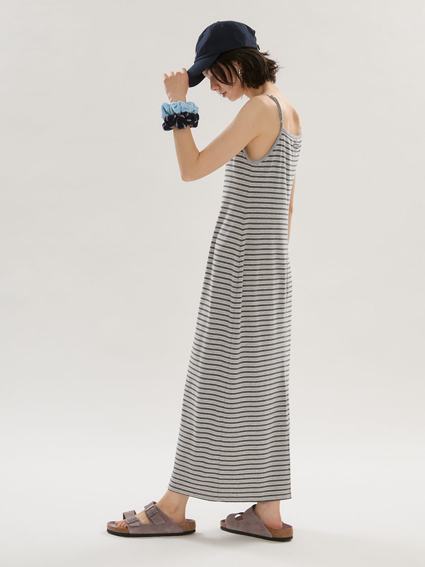 emmi atelier「emmiロゴカップ付きパイルワンピース」|ワンピース|