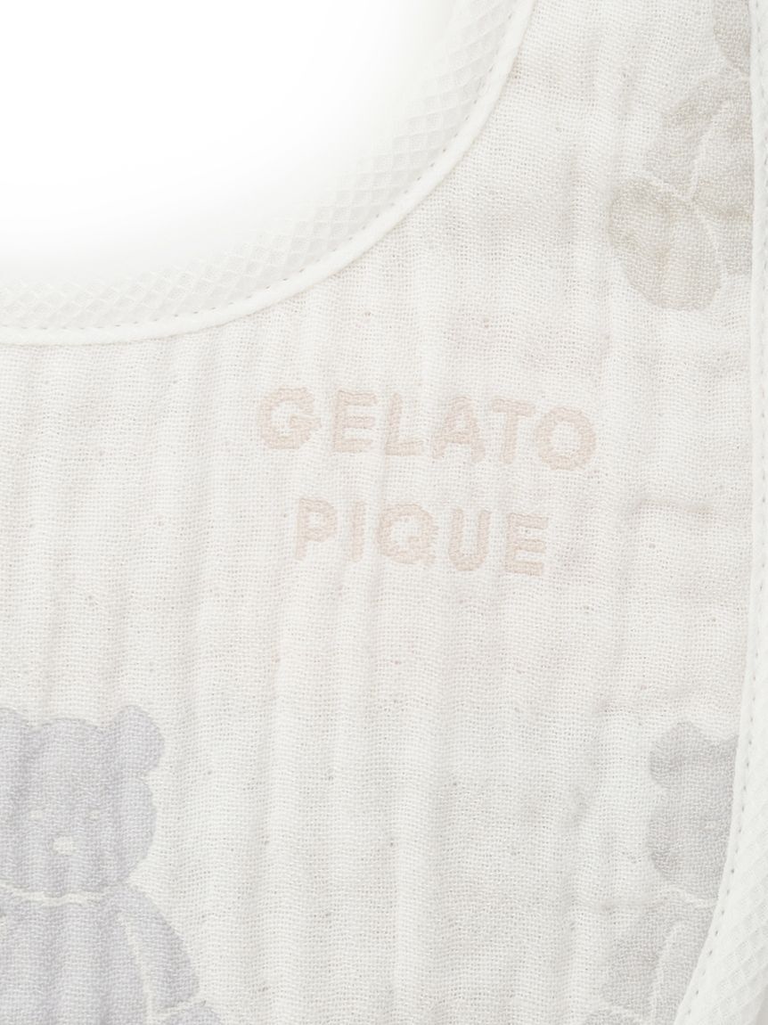 GELATO PIQUE KIDS & BABY「【ラッピング済み】【BABY】ベア３重ガーゼブランケット&スタイSET」|その他ベビー用品|