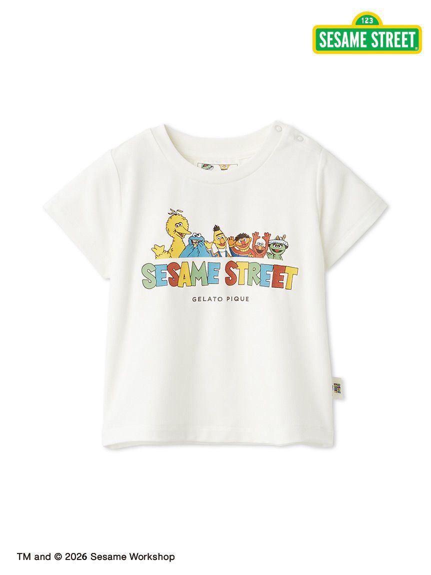 GELATO PIQUE KIDS & BABY「【SESAME STREET】【BABY】ワンポイントTシャツ」|その他ベビーウェア|