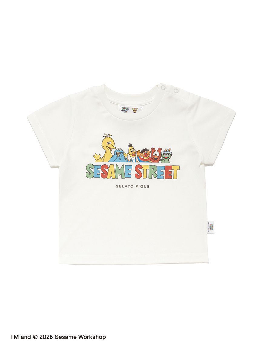 GELATO PIQUE KIDS & BABY「【SESAME STREET】【BABY】ワンポイントTシャツ」|その他ベビーウェア|