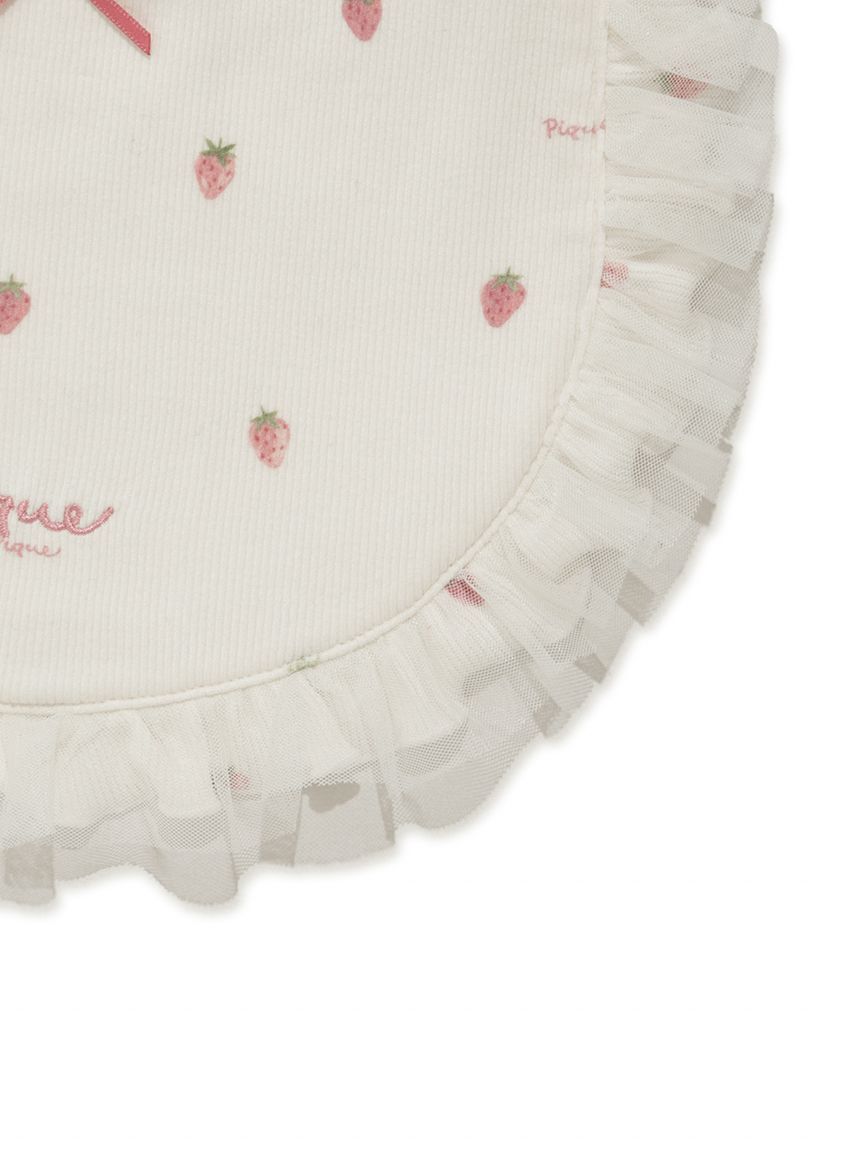 GELATO PIQUE KIDS & BABY「【ラッピング済み】【BABY】ストロベリー柄チュールロンパース&スタイSET」|その他ベビー用品|