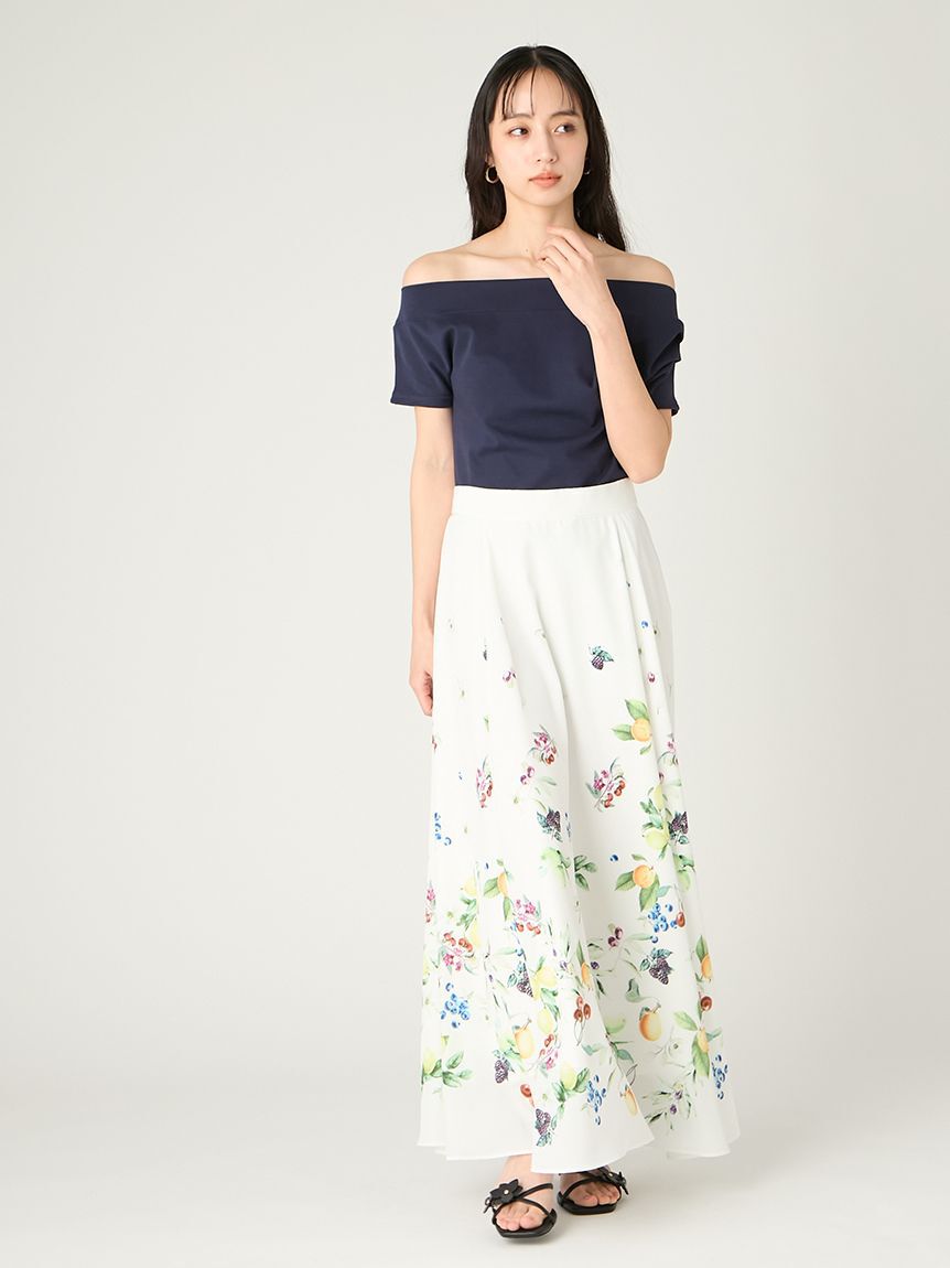 FRAY I.D「2wayオフショルカットソー／ウォッシャブル」|Tシャツ・カットソー|