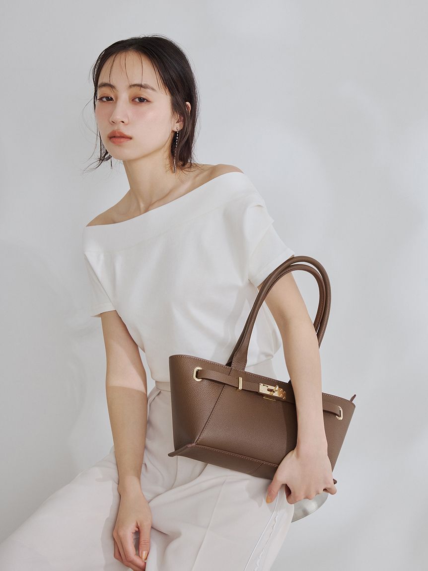 FRAY I.D「2wayオフショルカットソー／ウォッシャブル」|Tシャツ・カットソー|