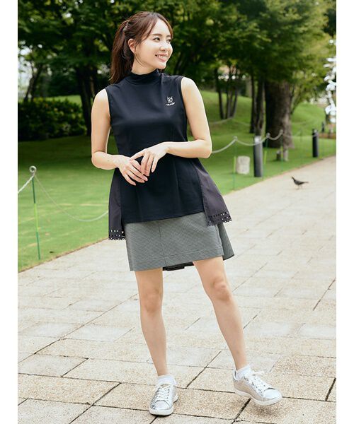 CELFORD「【CELFORD GOLF】　バックペプラムプルオーバー」|ワンピース|