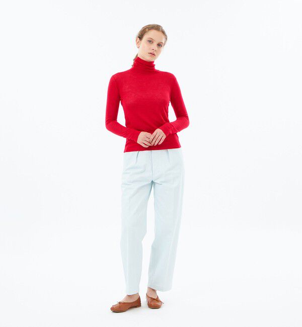 MACKINTOSH PHILOSOPHY「【WEB&一部店舗限定】ファインウールハイゲージタートルニット」|ニット・セーター|