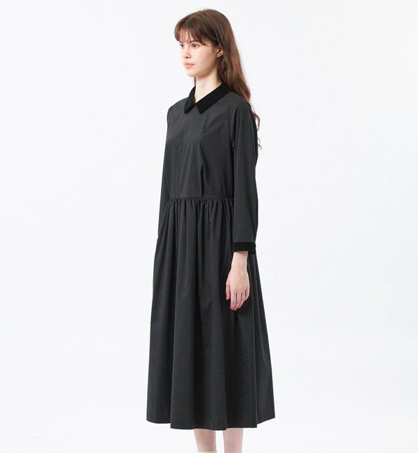 MACKINTOSH PHILOSOPHY「ベロアカラーワンピース」|ワンピース|