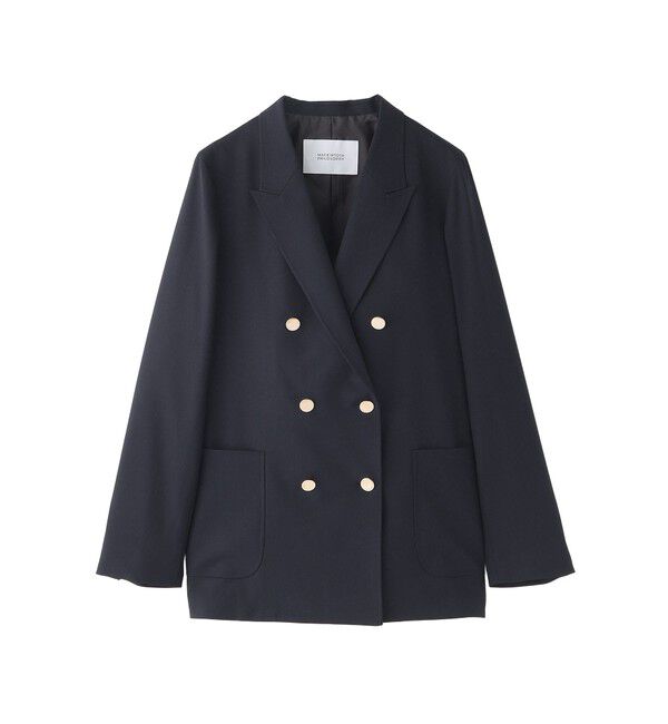 MACKINTOSH PHILOSOPHY「【WEB&一部店舗限定】ダブルブレストブレザー」|テーラードジャケット|ネイビー