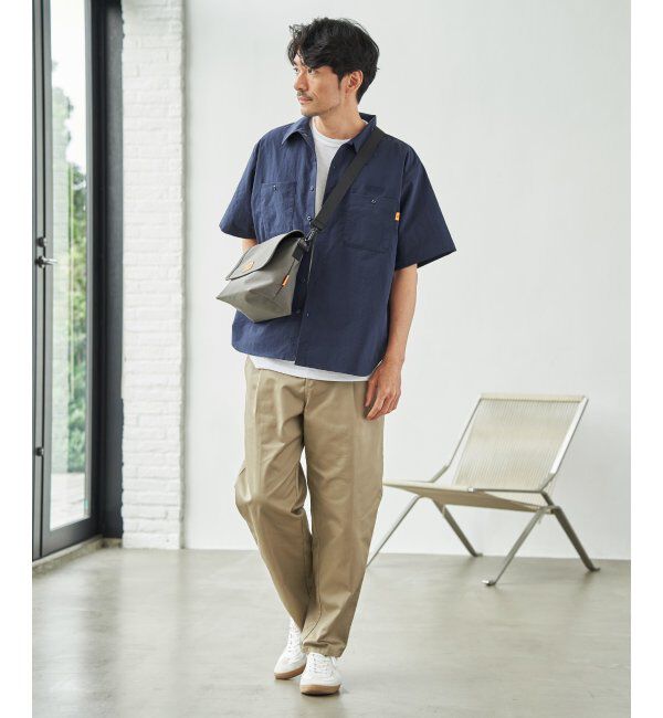 ikka「UNIVERSAL OVERALL ユニバーサルオーバーオール dailyワーカーズシャツ」|シャツ・ブラウス|